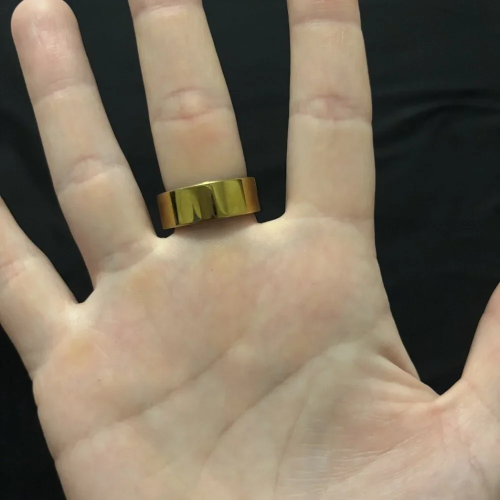 Ultrahuman Ring Air - Bionic Gold - Size 8